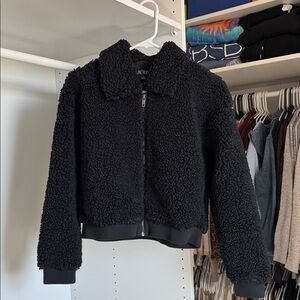 J. Crew Black Fleece Jacket